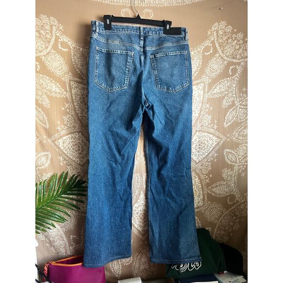 Rails The Sunset High Rise Slim Flare Jeans in Medium Wash - Picture 6 of 7